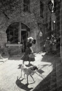 Saint Paul de vence, 1950 Saint Paul de vence, 1950