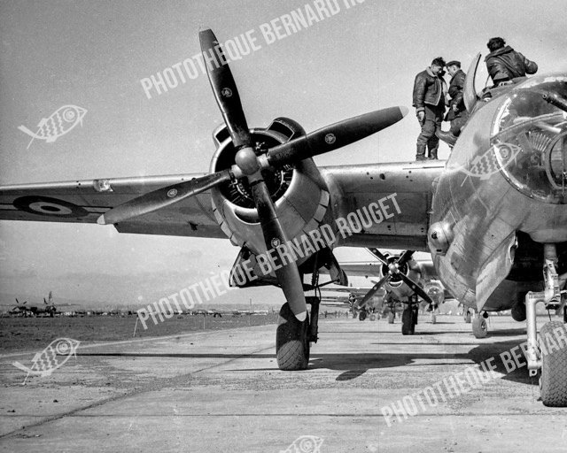 F268 Marauder B26 Français 1944 à Bron