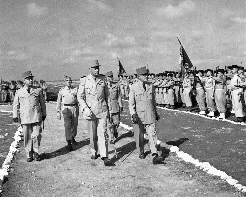 Général René COGNY, Commandant en chef des troupes françaises au Maroc de 3 juillet 1956 au 29 mars 1958.