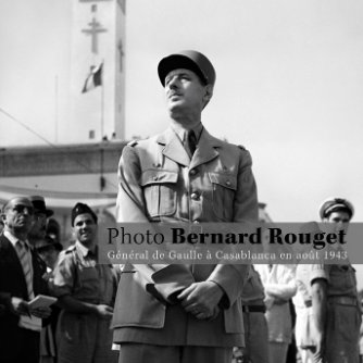 De Gaulle Casablanca le 8 août 1943.