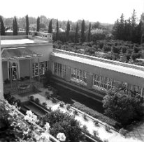 Hotel Mamounia, Le Patio avant les transformations. 1964.