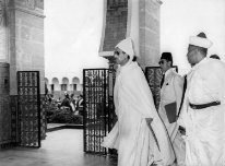 Si Bekkaï, arrivée dans le Conseil du Trône en octobre 1955.